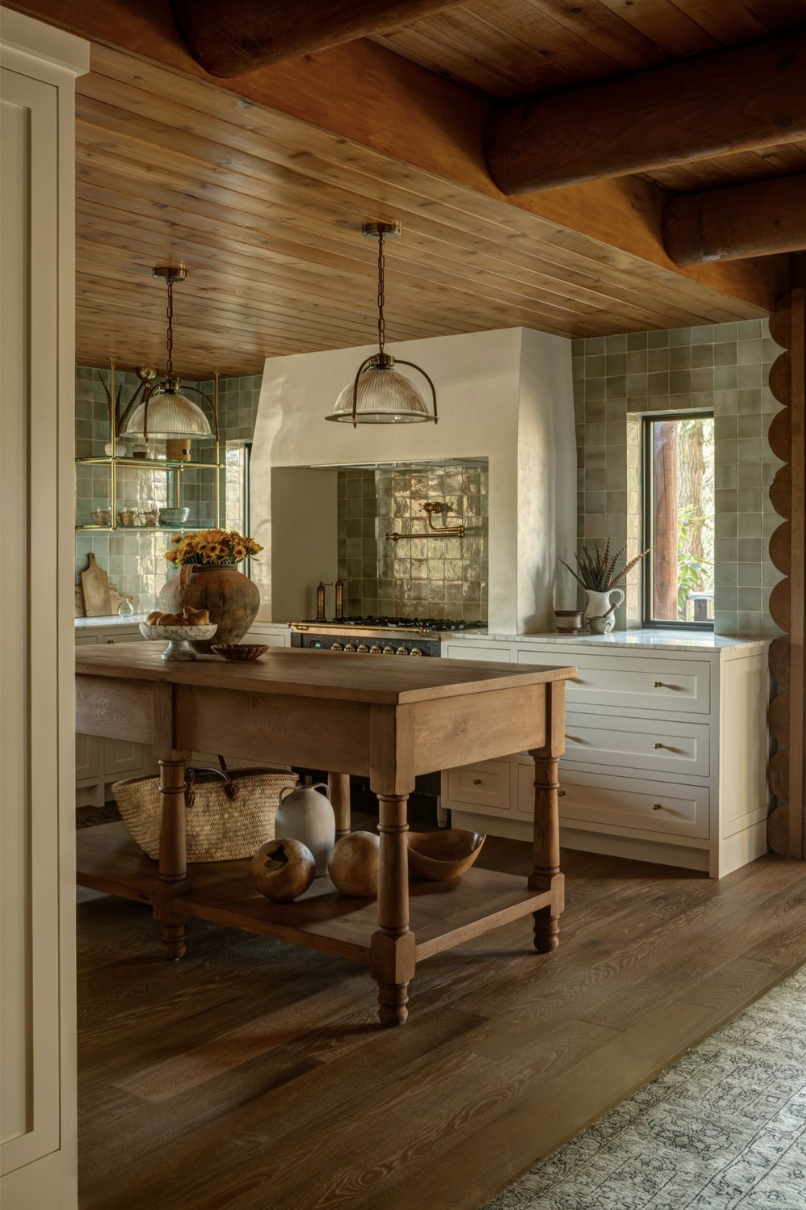 How to make a butcher block countertop water resistant. Pros and cons of wood countertops. Design by Jessica Nelson Design